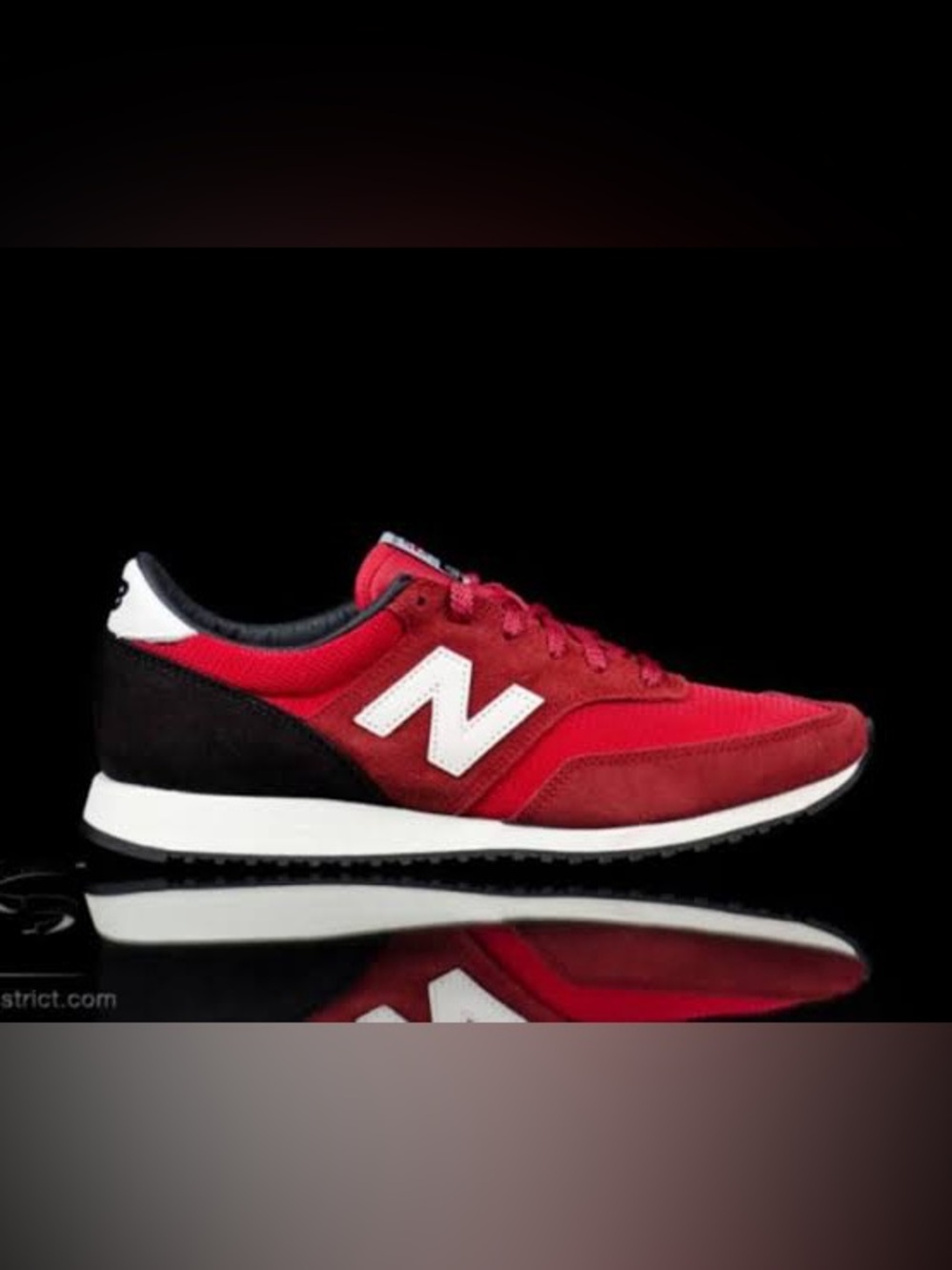 New Balance Woman’s 620 Red Retro Runner Sneaker